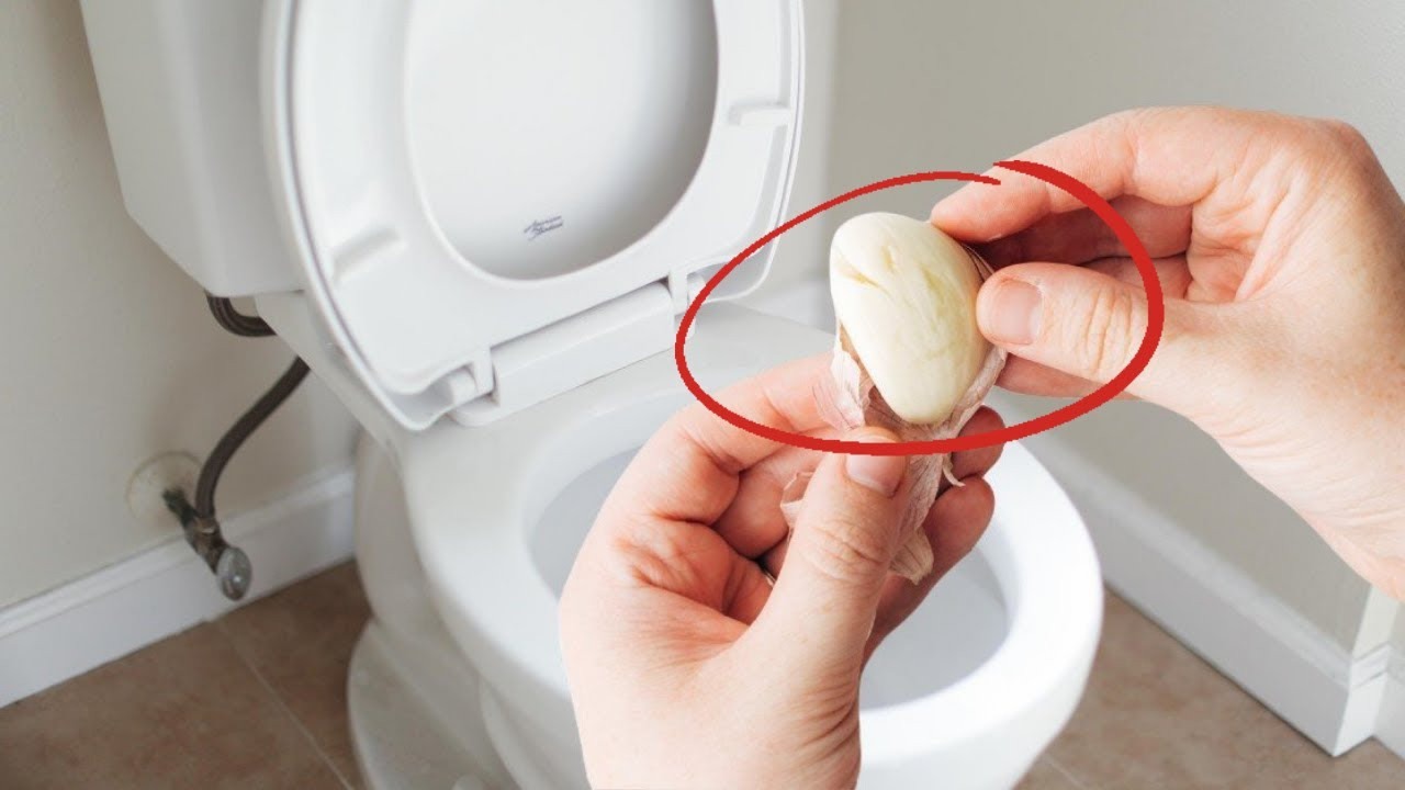 Ce înseamnă să arunci un cățel de usturoi în toaletă?