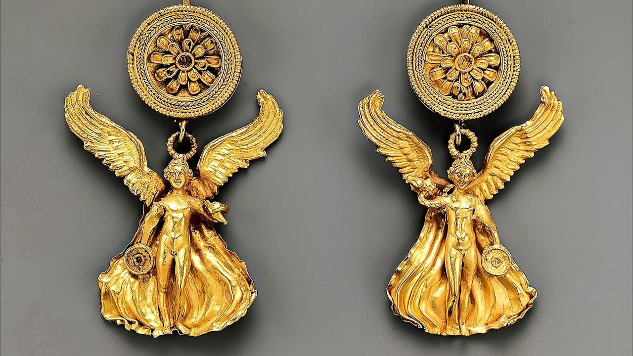 Arheologii au fost șocați: după ce au analizat două obiecte din aur în Grecia, au descoperit simboluri solare neașteptate.