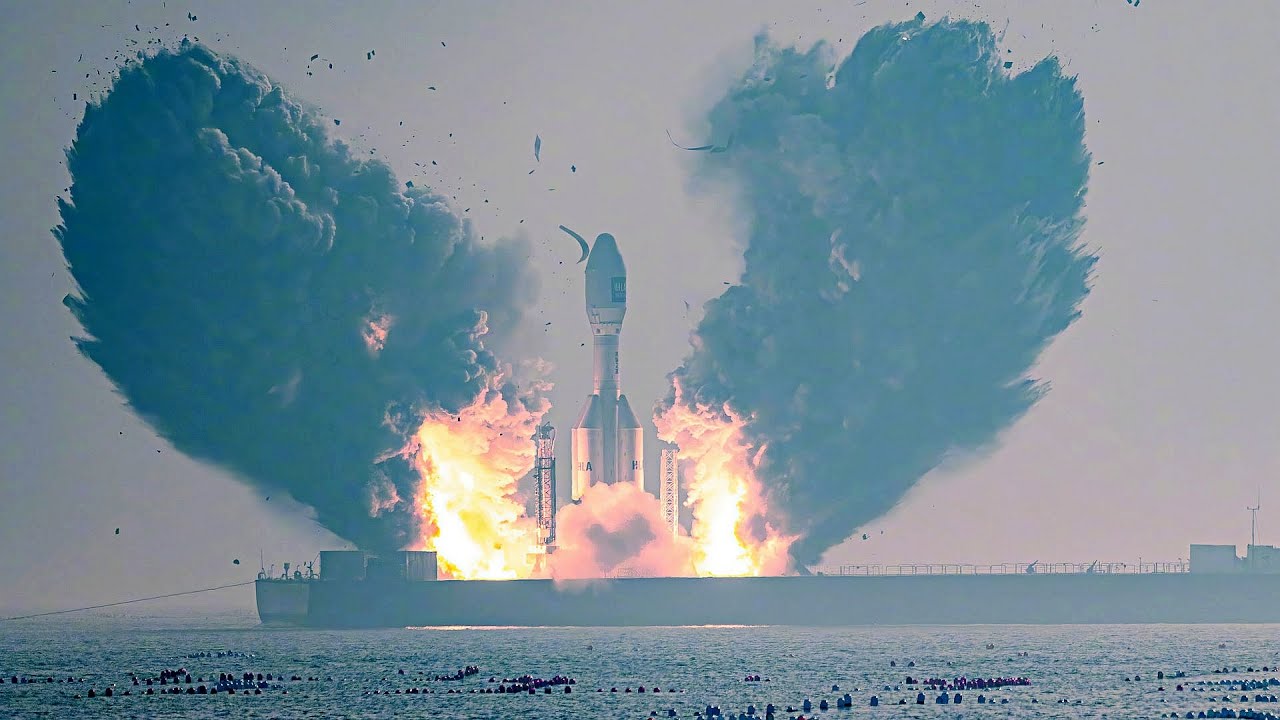 China a dat o lovitură zdrobitoare lui Elon Musk și a lansat prima bază maritimă pentru recuperarea rachetelor.